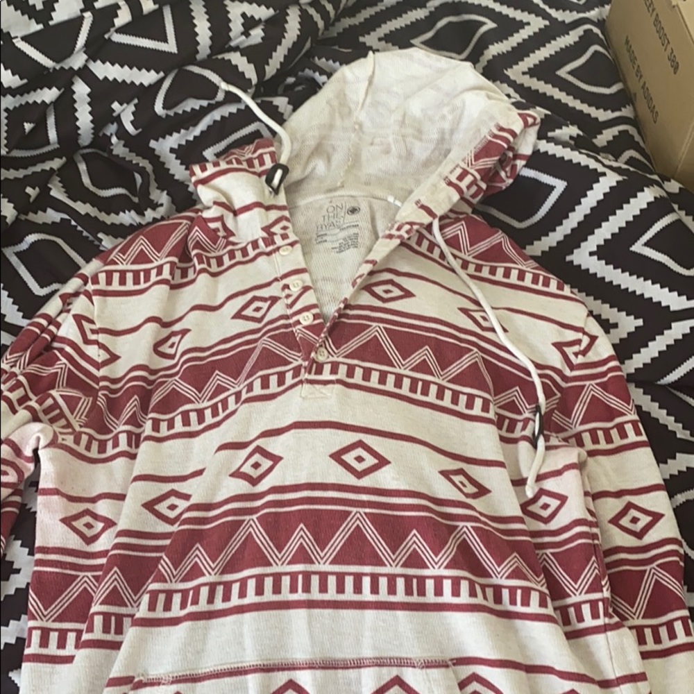 On the byas hoodie